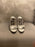 Givenchy Paris white mule shoes